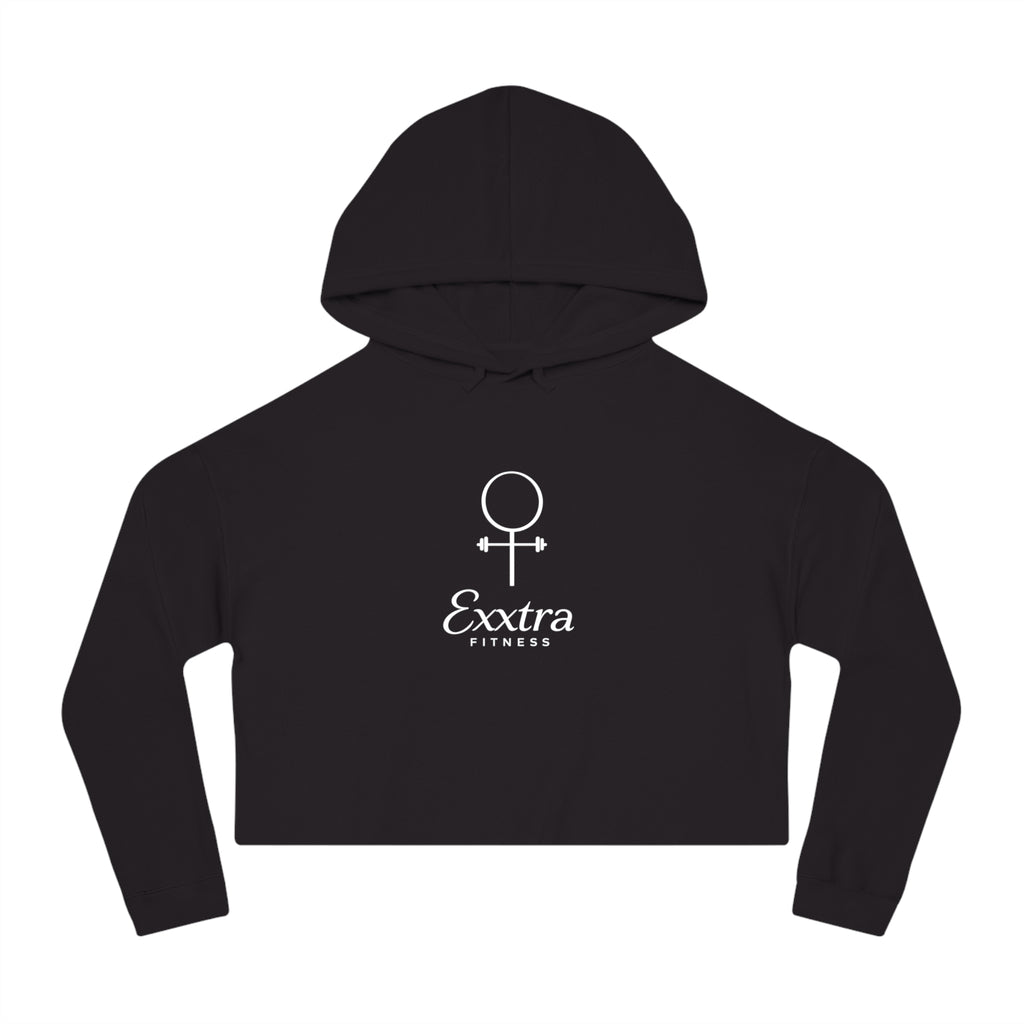 Exxtra Fitness Women's Cropped Hoodie  Crop Top