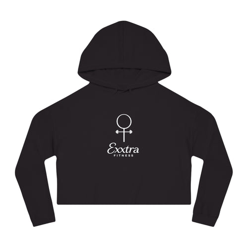 Exxtra Fitness Women's Cropped Hoodie  Crop Top