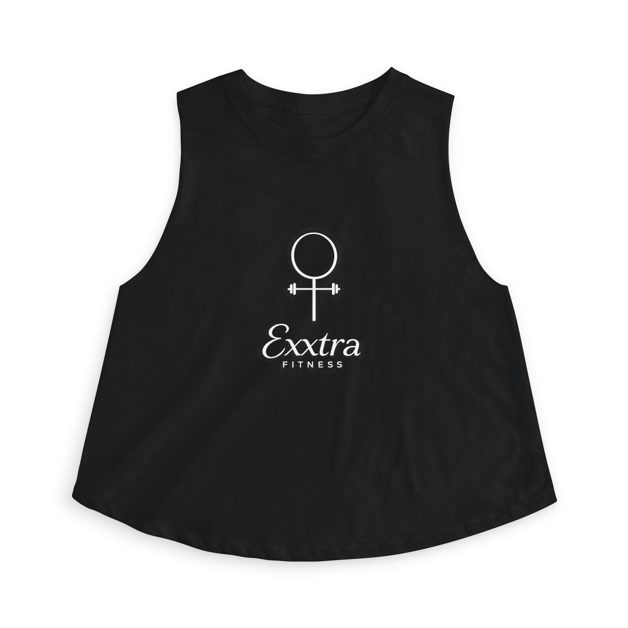 Exxtra Animated Racerback Women's Crop Top