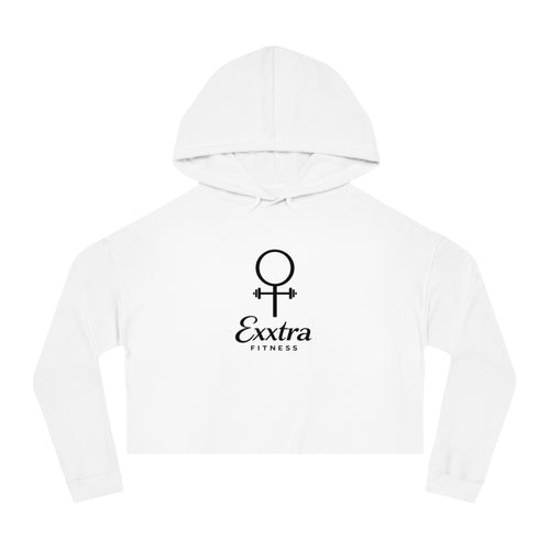 Cropped Hoodie — Exxtra Fitness Women's Logo Crop Top
